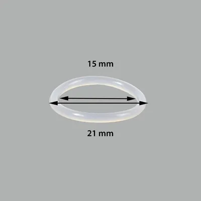 Produktbild von Ringdichtung F für Softeismaschinen a= 15mm b= 21mm
