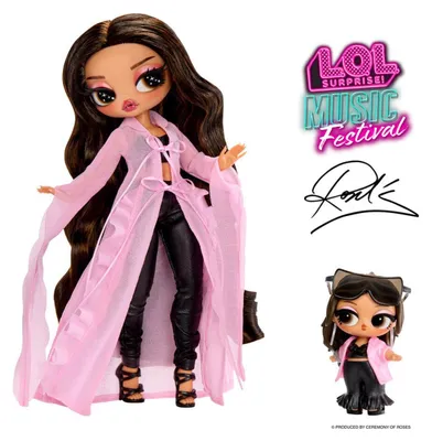 Immagine prodotto di L.O.L. Surprise! O.M.G. Fashion Doll, Music Festival con Rosalía, bambola di moda, per bambine, dai 6 anni, adatta a bambini e bambine, multicolore