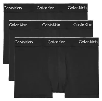 Image de Calvin Klein boxer 3 pack icon Coton stretch trunks black hommes