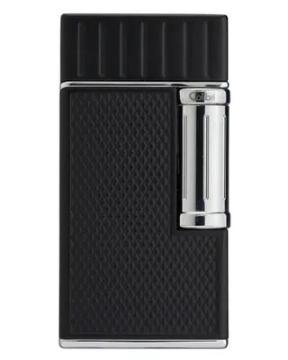 Produktbild von Feuerzeug Colibri Julius V Twin-Flame schwarz- chrome