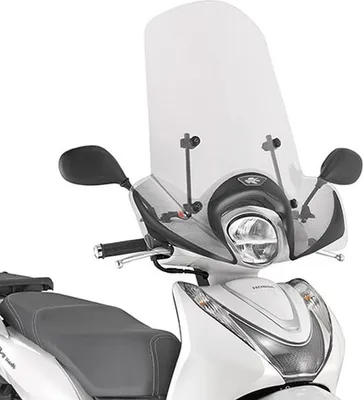 Produktbild von Kappa Windschutzscheibe Für Honda Sh Mode 125 '21, 51 X 66 Cm Transparent - Montage Erforderlich A1193Ak