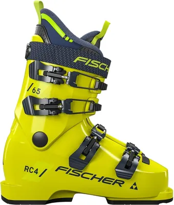 Immagine prodotto di Scarponi da sci Scarponi da sci per bambini / ragazzi - Fischer RC4 65 JR Junior - Scarponi da sci alpino per bambini / ragazzi - Flex 65 - per giovani sportivi - Scarponi da sci per giovani - In pista, Taglia:MP26.5 EU41 1/3