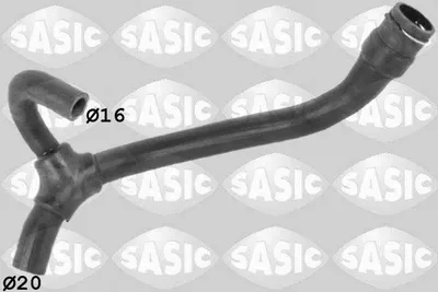 Produktbild von SASIC Kühlerschlauch Wasserschlauch für OPEL Corsa C Schrägheck (X01) 3406337