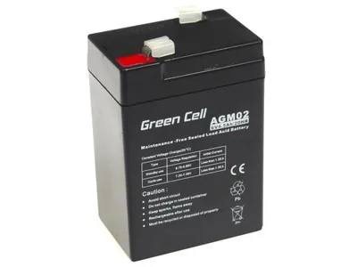 Image de Green Cell Ersatzbatterie AGM02 6V/4,5Ah