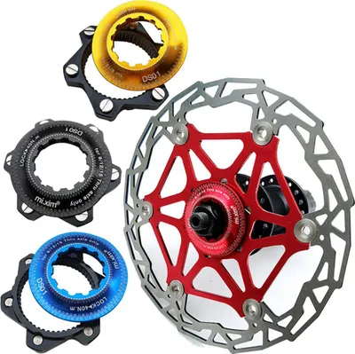 Obrázok produktu pre Adaptér Centerlock so 6 otvormi Konverzia stredového zámku Brzdový kotúč so 6 otvormi 6 skrutiek