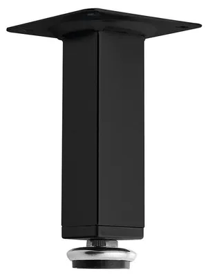 Obrázok produktu pre ZOJA Nastaviteľná oporná noha, výška 100–110 mm, čierna matná