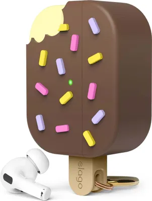Produktbild von Elago Ice Cream Case für AirPods Pro 2 Dunkelbraun