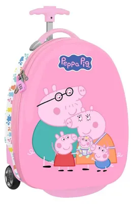 Produktbild von Safta Peppa Pig Baby Pig Kid 16´´ 27.7l 28x43x23 Cm Koffer Auf Rollen Rosa Kinder Rosa One Size
