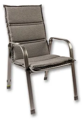 Produktbild von Mountfield Gartenstuhlbezug Anthrazit 108x49x4 cm Niedrig