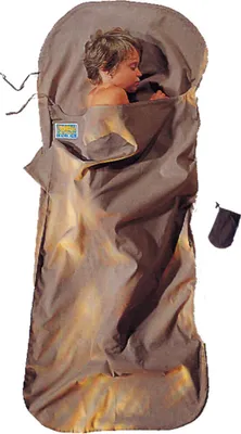 Produktbild von Cocoon Reiselaken Aus Baumwolle Für Kinder Braun 180 x 76 cm Braun 180 x 76 cm