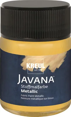 Produktbild von Kreul Javana Stofffarbe Metallic Gold 50 ml 1 stk