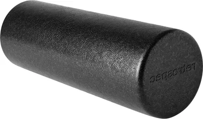 Productafbeelding van Schuimroller - Massage Roller - Spierherstel - Hoge Dichtheid Schuim - 18 inch - Zwart