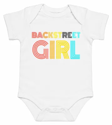 Imagen del producto de Fan de Backstreet Boys, grupo musical de los años 90, concierto, comentario, sarcasmo, body blanco, talla 0/3