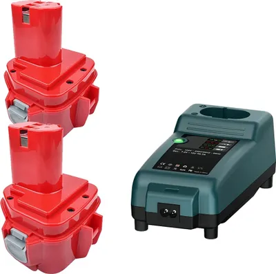 Image de Batterie Powtree, capacité de 4000mAh, compatible avec certains modèles, 2 chargeurs de batterie