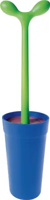 Image de Alessi "Merdolino" Toilet Brush, Blue (Art.-Nr. ASG04 AZ, EAN 8003299923229)