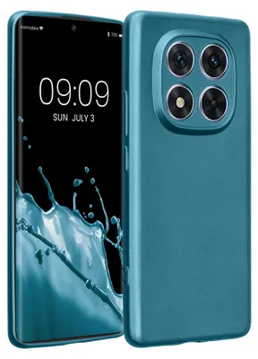 Produktbild von kwmobile Handyhülle für Xiaomi Redmi Note 14 Pro 5G / Poco X7 Hülle - weiche Silikon Case metallisch schimmernd - Schutzhülle Cover - Metallic