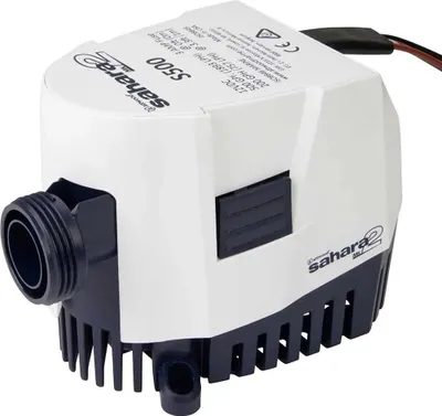 Immagine prodotto di Pompa di sentina automatica 12V 500GPH, uscita 3/4" Attwood 5505-7