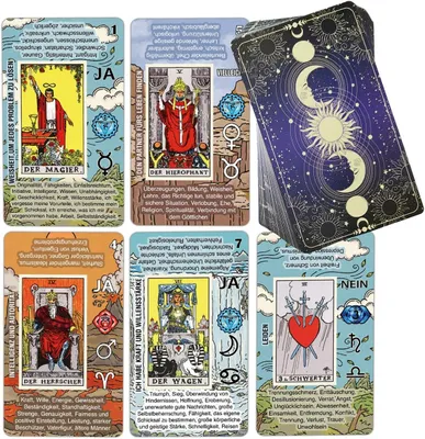 Produktbild von Tarotkarten lesen lernen – Tarotkarten für Anfänger – Keine Anleitung erforderlich – Einfaches und schnelles Tarot-Deck
