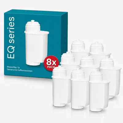 Produktbild von 8er-Pack Ersatzwasserfilter für Siemens® Kaffeevollautomat EQ Series, EQ5, EQ6, EQ7, EQ9, EQ500, Bosch® TCZ7003, TCZ7033, für Brita® Intenza 575491