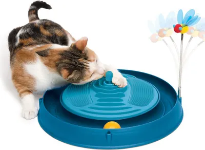 Immagine prodotto di CATIT Play-n-Scratch con tappetino massaggiante - Blu