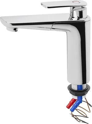 Obrázek produktu pro Vodovodní baterie teplá/studená voda Směšovací baterie Vector S Kitchen Ø33 mm chrom Kempinkový kohoutek pro karavan