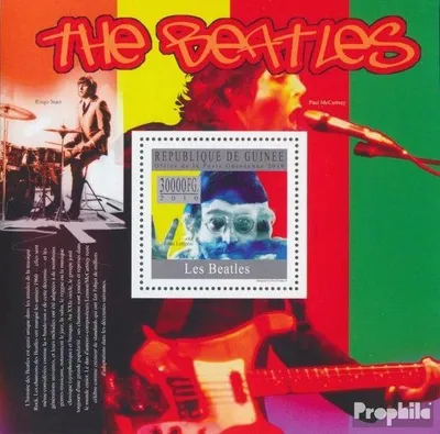 Produktbild von Briefmarken Guinea 2010 Mi Block 1811 (kompl. Ausgabe) postfrisch Die Beatles