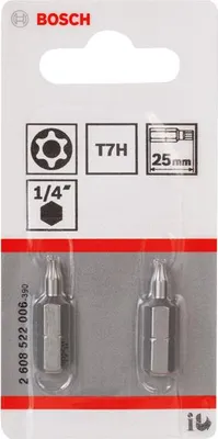 Produktbild von T7H Security-Torx®-Schrauberbit Extra-Hart, 2 Stk.