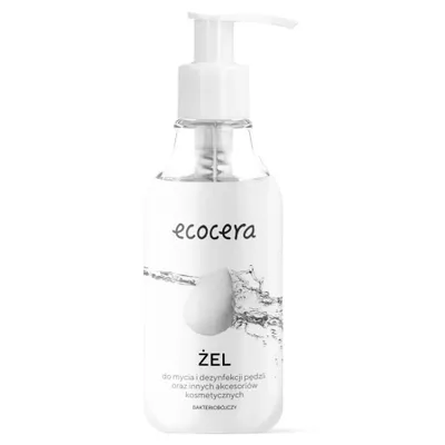 Obrázek produktu pro Ecocera Baktericidní gel na čištění a dezinfekci štětců a dalšího kosmetického příslušenství, 200 ml