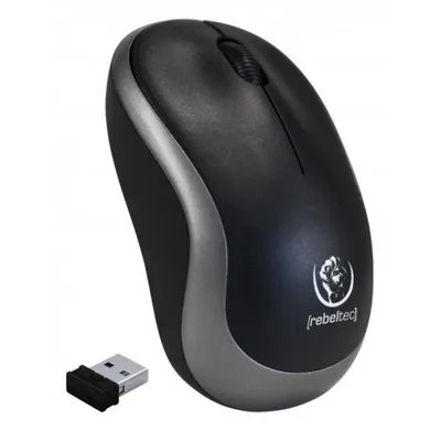 Produktbild von Wireless optical mouse Rebeltec METEOR silver