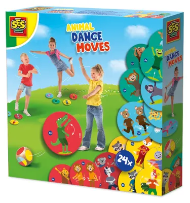 Produktbild von SES Creative Dance-Dance-Dance, Spielkarten mit Tanzschritten, für Kinder ab 3 Jahren