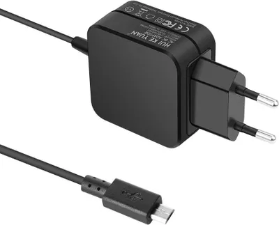 Produktbild von HKY 5W 5V 1A Micro USB Netzteil für Acer beTouch, Acer CloudMobile, Acer Liquid, Asus Fonepad, Alcatel, Becker Readym, Blackberry, Dell Venue, Nokia 215, Motorola Fira, Elson Mobistel, Falk , HTC, Huawei, Lenovo, JBL go, LG, iPro, Phicomm, Toshiba, Trekstor, TomTom, Samsung Galaxy, Sony Xperia, Wiko, ZTE // Q15BV-332