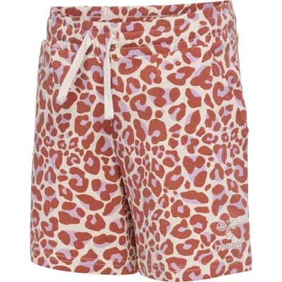 Image de hummel hmlJUMPY AOP Sweatshorts Mädchen 6113 - copper brown 104
