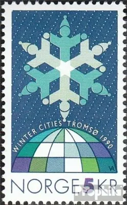 Produktbild von Briefmarken Norwegen 1990 Mi 1037 (kompl.Ausg.) postfrisch Konferenz