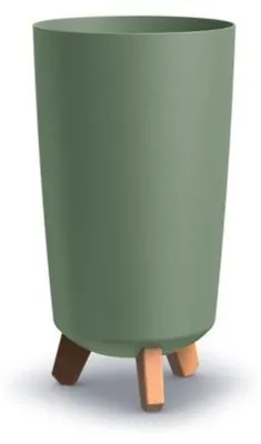 Immagine prodotto di NABBI Fioriera in plastica su gambe DGTL200 19,5 cm - verde