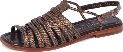 Produktbild von 1972J sandalo donna braun/bronze PONS QUINTANA EMY geflochtener Schuh Frau