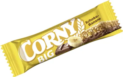 Immagine prodotto di Barretta Corny Big Chocolate Banana Muesli, 50g