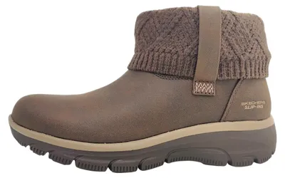 Productafbeelding van Skechers Easy Going Damenschuhe Reißverschluss Schaftstiefel Braun Freizeit