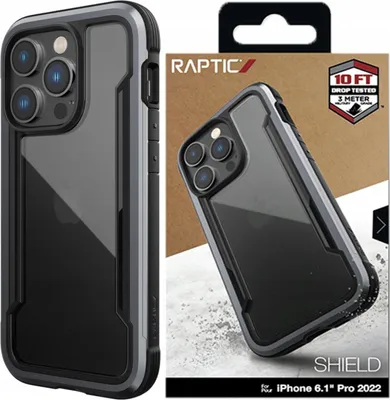 Image de Raptic X-Doria Shield Case Iphone 14 Pro Max Armoured Case Black