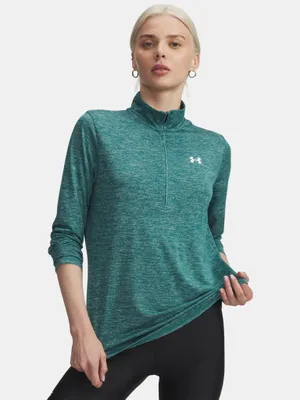 Obrázek produktu pro Under Armour Tech 1/2 Zip – Twist – rack green, velikost: S