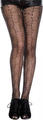 Produktbild von Stern Netzstrumpfhose für Damen schwarz