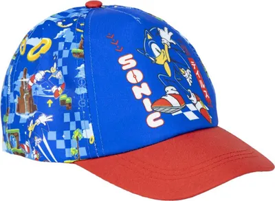 Image de Casquette enfant Sonic Bleu (55 cm)