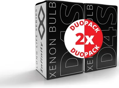 Produktbild von 2x D4S EINPARTS DuoPack D2R Xenon Longlife Xenon Brenner 42V 4800K Scheinwerferlampen Birnen