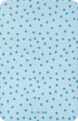 Produktbild von Mr. & Mrs. Panda Tagesdecke Blaue Blaubeeren 100 x 150 cm - Blau - Geschenk, Winterdecke, Heimdecke, Muster, Kuscheldecke, Blueberries, Wärmedecke, Heidelbeeren, Decke