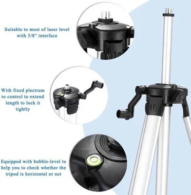 Immagine prodotto di Livella laser – Autolivellante, 16 linee, 360 gradi, con treppiede in alluminio