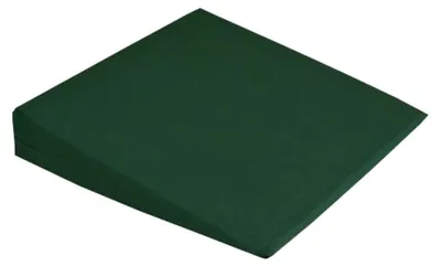 Produktbild von Keilkissen mit 100 % Baumwollbezug (grün)