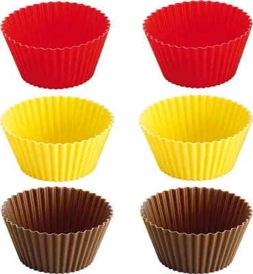 Produktbild von Silikon-Backkörbchen DELÍCIA ø 9 cm, 6 St.
