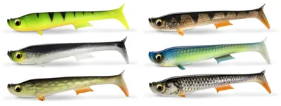 Produktbild von QuantumTarp Shad 22cm - Gummifisch, Farbe:Firetiger