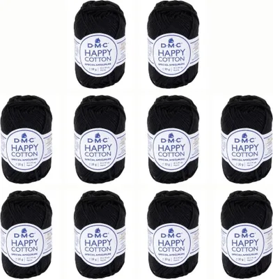 Produktbild von 10x DMC Happy Baumwolle – weiches Garn aus 100 % Baumwolle, 392, (Farbe 775)