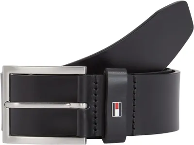 Productafbeelding van Tommy Hilfiger heren riem, Hampton, 4,0 cm, lederen riem, zwart, 110 cm
