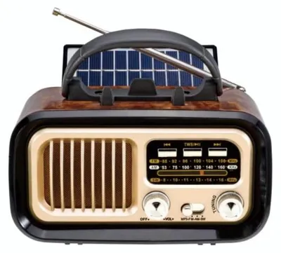 Obrázek produktu pro Retro rádio s Bluetooth – přenosné rádio – FM/AM/SW